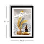 Wallity Cuadro Decorativo Enmarcado MDF 38 x 53 cm